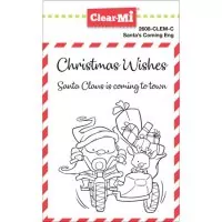 Santa's Coming - Clear Stamps - Impronte D'Autore