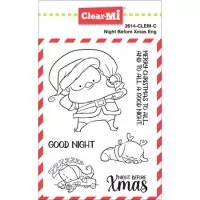 Night Before XMas - Clear Stamps - Impronte D'Autore