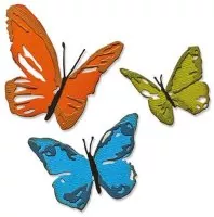Brushstroke Butterflies - Thinlits - Dies - Tim Holtz - Sizzix