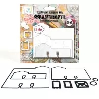 Garden Chic - Envelope Charm - Dies - AALL & Create - #81 - MemoryDex