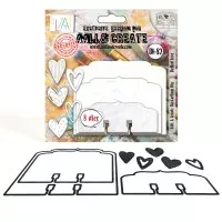 Garden Chic - Dotted Love - Dies - AALL & Create - #82 - MemoryDex