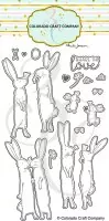 Share the Love Rabbits - Dies - Colorado Craft Company