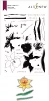 Build-A-Flower: Narcissus - Bundle - Clear Stamps + Dies - Altenew