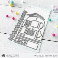 Farm House - Creative Cuts - Dies - Mama Elephant