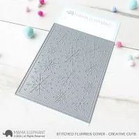 Stitched Flurries Cover Dies Creative Cuts Mama Elephant