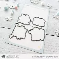 December Duo Dies Creative Cuts Mama Elephant