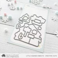 Little Agenda Sweets - Creative Cuts - Dies - Mama Elephant