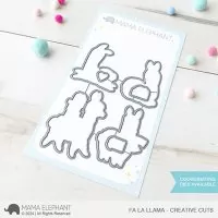 Fa La Llama - Creative Cuts - Dies - Mama Elephant