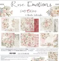 Rose Emotions - Paper Set - 12"x12" - Craft O'Clock