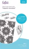 Majestic Mandalas - Clear Stamps - Crafters Companion