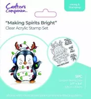 Making Spirits Bright - Clear Stamps - Crafters Companion