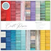 Beach Hut - Paper Pad - 6"x6" - Craft Consortium