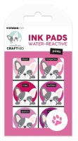 Creative Craftlab Ink Pads Studio Light Stamping Ink Water-Reactive Pinks