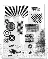 Bitty Grunge Tim Holtz Rubber Stamps Stamper Anonymous