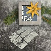 Schriftstanzen Nr.181 / Weihnachten - Die Set - FarbTon Papier