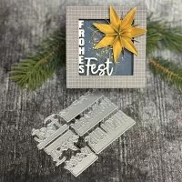 Schriftstanzen Nr.181 / Weihnachten Die Set FarbTon Papier