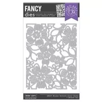 Floral Pattern Cover Plate - Fancy Die - Hero Arts