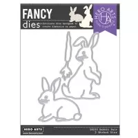 Rabbit Pair - Fancy Die - Hero Arts