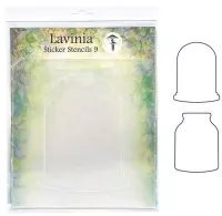 Sticker Stencil Set 9 - Moon Jar Collection - Lavinia