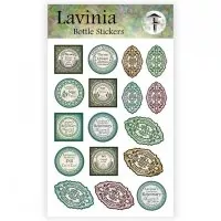 Bottle - Vintage Stickers - Lavinia