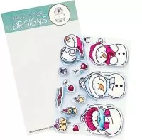 Snowman Friends - BUNDLE Stamps + Dies - Gerda Steiner Designs