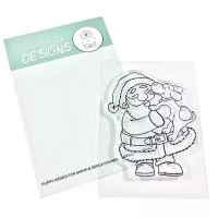 Puppy Kisses For Santa - Clear Stamps - Gerda Steiner Designs