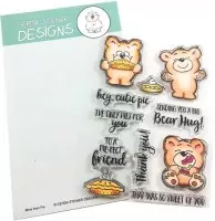 More than Pie with Cute Bear and Pie - BUNDLE Stamps + Dies - Gerda Steiner Designs