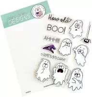 Ghosts - BUNDLE Stamps + Dies - Gerda Steiner Designs