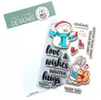 Sending Hugs BUNDLE Stamps + Dies Gerda Steiner Designs