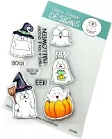 Halloween Ghosts - BUNDLE Stamps + Dies - Gerda Steiner Designs