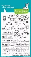 Get Well Before 'n Afters - Clear Stamps
