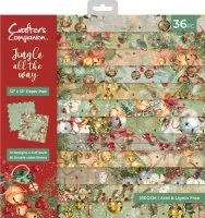 Jingle All The Way - Paper Pad - 12"x12" - Crafters Companion