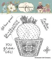 Grow Girl - Clear Stamps - Colorado Craft Company