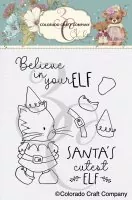 Cutest Elf - Clear Stamps - Colorado Craft Company
