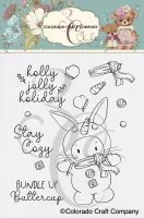 Bundle Up Bunny - Clear Stamps - Colorado Craft Company