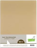 Cardstock - Kraft - 8,5"x11" - Lawn Fawn