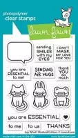 Say What? Masked Critters - Clear Stamps - Lawn Fawn