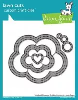 Stitched Thought Bubble Frames - Dies - Lawn Fawn