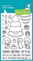 Joy To All - Bundle Stamps + Dies - Lawn Fawn