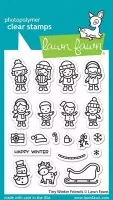 Tiny Winter Friends - Bundle Stamps + Dies - Lawn Fawn