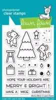 Merry Mice - Clear Stamps - Lawn Fawn