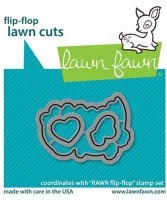 RAWR Flip-Flop - Dies - Lawn Fawn
