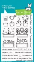 Garden Before 'n Afters - Clear Stamps - Lawn Fawn
