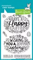 Giant Easter Messages - Clear Stamps - Lawn Fawn