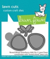 Reveal Wheel Strawberry Add-On - Dies - Lawn Fawn