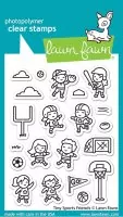 Tiny Sports Friends - Clear Stamps - Lawn Fawn