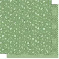 Falling Leaves - Pine - Designpapier - 12"x12" - Lawn Fawn