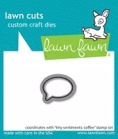 Tiny Sentiments: Coffee - Dies - Lawn Fawn