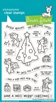 Cheesy Christmas - Clear Stamps - Lawn Fawn