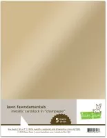 Metallic Cardstock Champagne Lawn Fawn